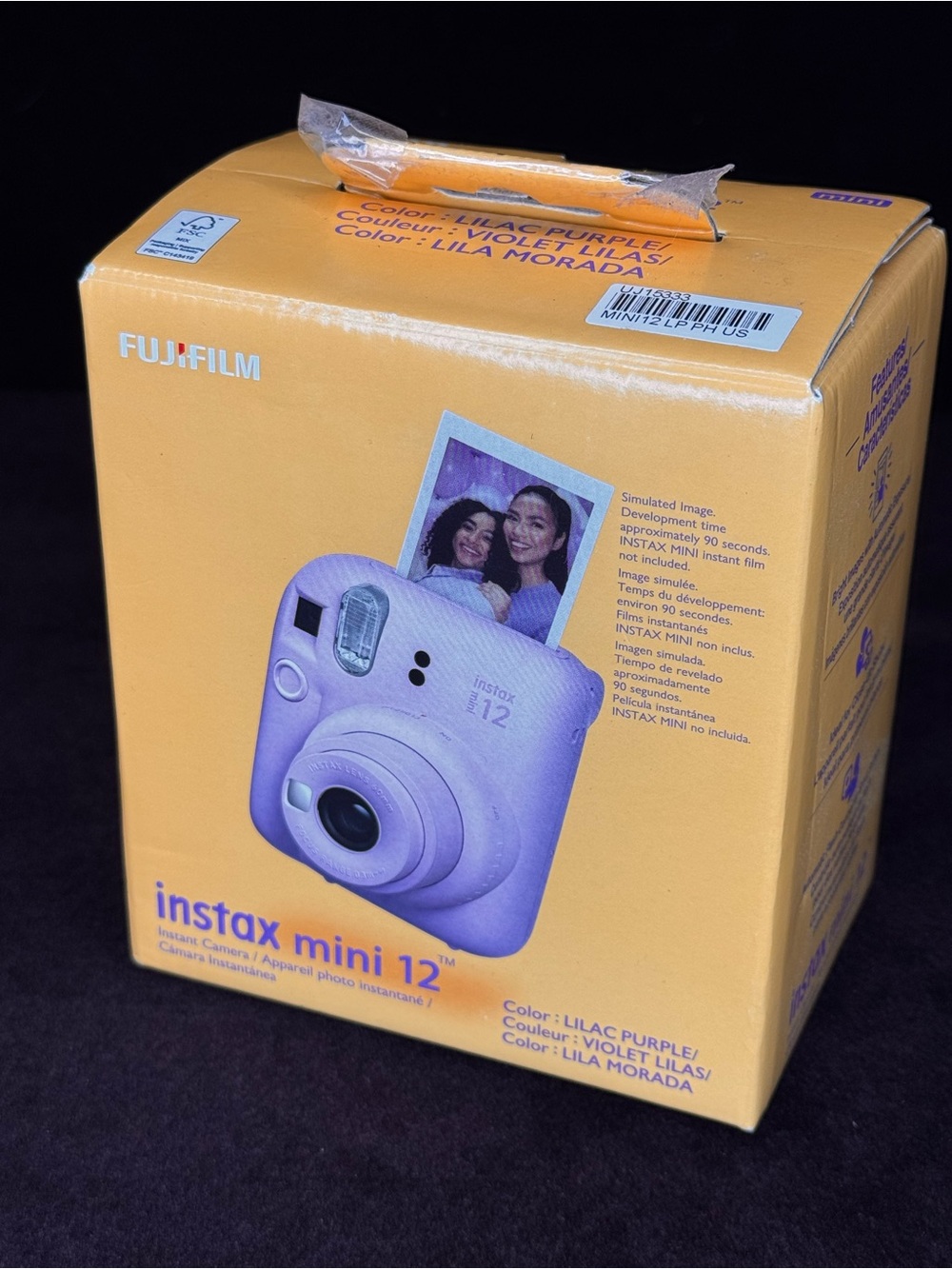 NEW Fujifilm - instax mini 12 Instant Film Camera - Lilac Purple
